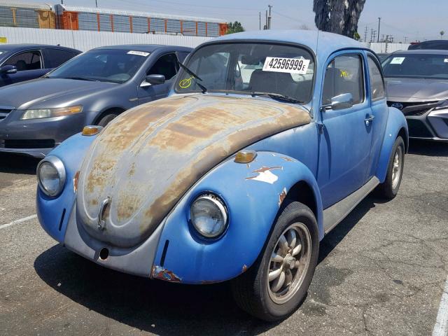 00000001142395860 - 1974 VOLKSWAGEN BEETLE BLUE photo 2