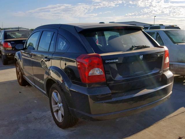 1B3CB4HA6AD661166 - 2010 DODGE CALIBER SX BLACK photo 3