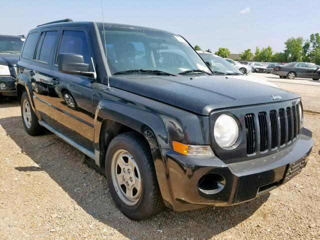 1J4NT2GB6AD555894 - 2010 JEEP PATRIOT SP BLACK photo 1