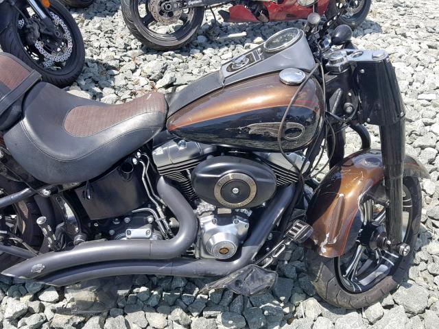 1HD1JNV26DB017306 - 2013 HARLEY-DAVIDSON FLSTFB FAT TWO TONE photo 5