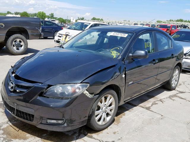 JM1BK123971678007 - 2007 MAZDA 3 S BLACK photo 2