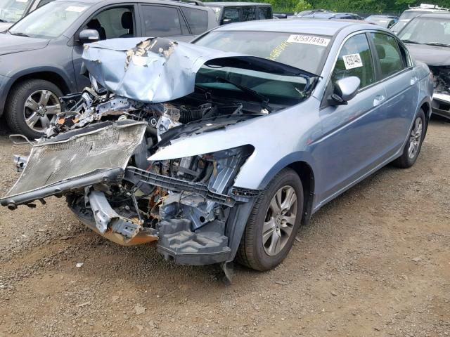 1HGCP2F44BA070825 - 2011 HONDA ACCORD LXP BLUE photo 2