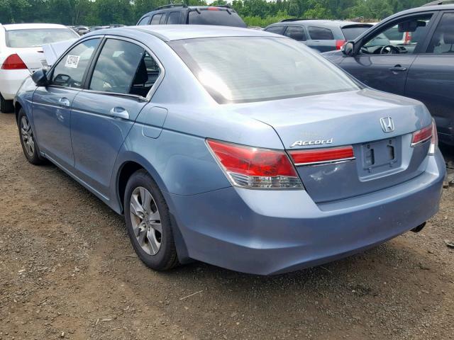 1HGCP2F44BA070825 - 2011 HONDA ACCORD LXP BLUE photo 3