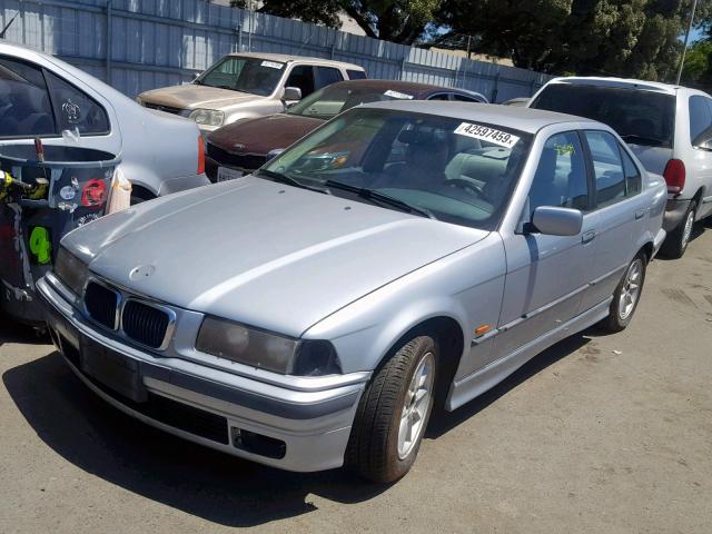 WBACD432XVAV44557 - 1997 BMW 328 I AUTO SILVER photo 2