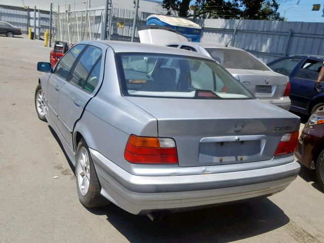 WBACD432XVAV44557 - 1997 BMW 328 I AUTO SILVER photo 3