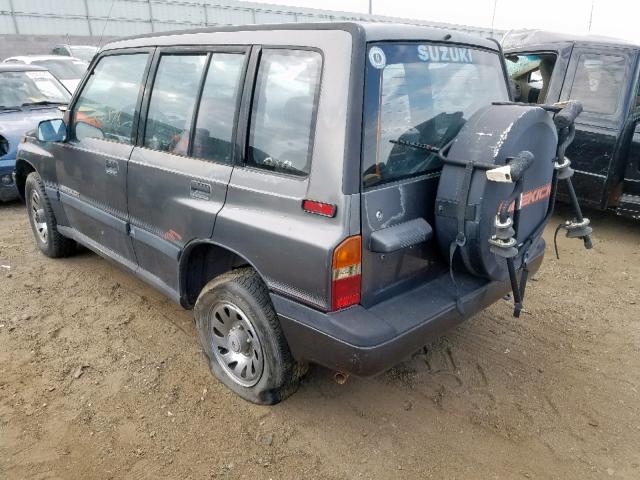 JS3TD01V6M4104925 - 1991 SUZUKI SIDEKICK J GRAY photo 3