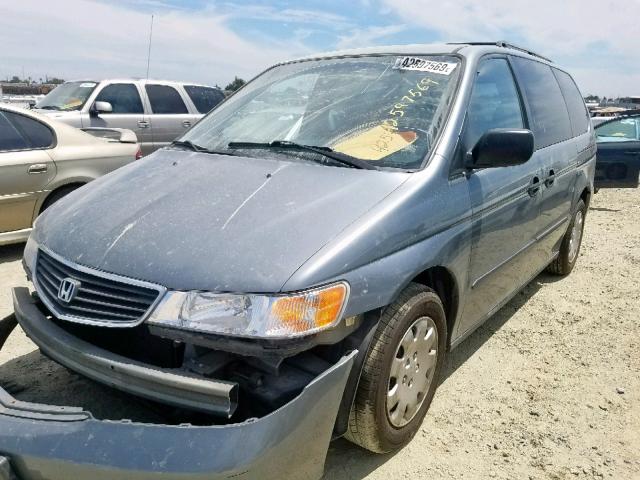 2HKRL1852XH509234 - 1999 HONDA ODYSSEY LX GRAY photo 2