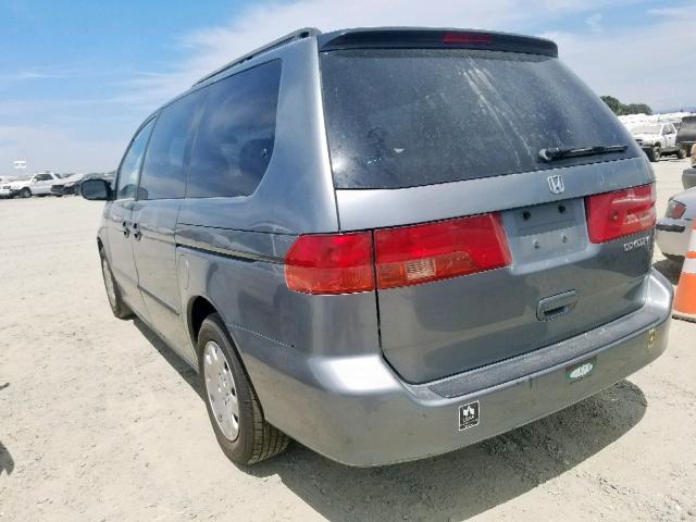 2HKRL1852XH509234 - 1999 HONDA ODYSSEY LX GRAY photo 3