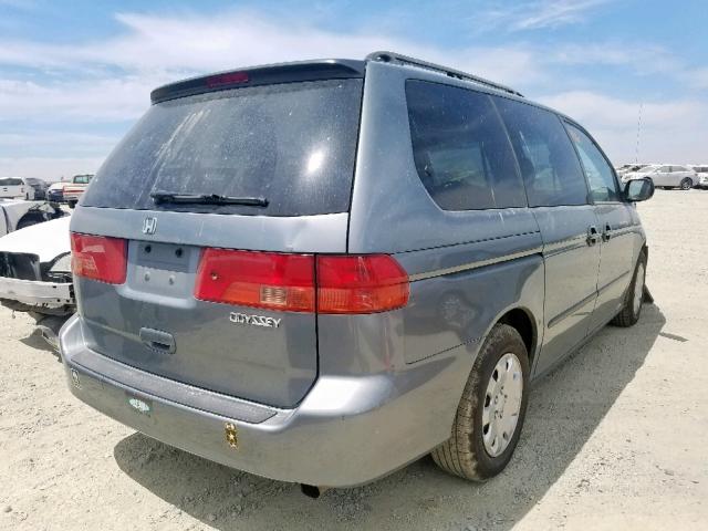 2HKRL1852XH509234 - 1999 HONDA ODYSSEY LX GRAY photo 4