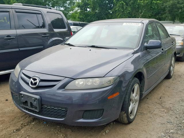 1YVHP80C975M08429 - 2007 MAZDA 6 I BLUE photo 2