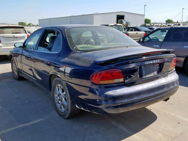 1G3WX52H6YF160365 - 2000 OLDSMOBILE INTRIGUE G BLUE photo 3