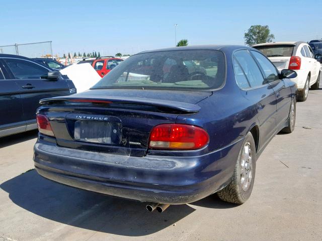 1G3WX52H6YF160365 - 2000 OLDSMOBILE INTRIGUE G BLUE photo 4