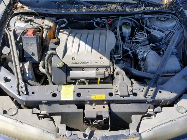 1G3WX52H6YF160365 - 2000 OLDSMOBILE INTRIGUE G BLUE photo 7