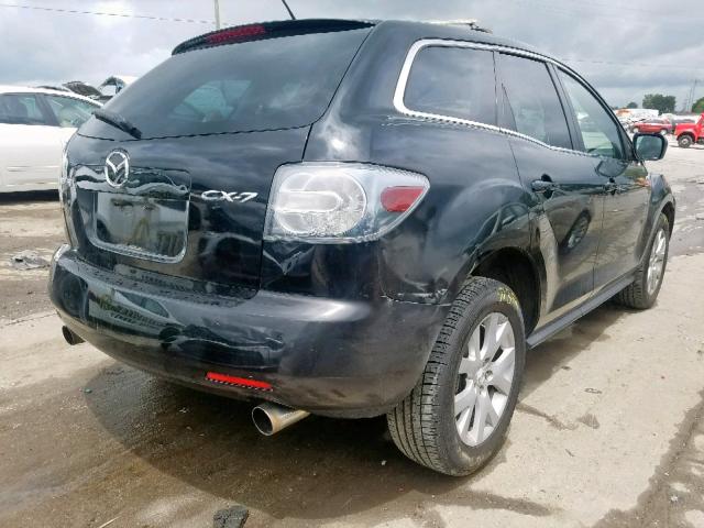 JM3ER293380200586 - 2008 MAZDA CX-7 BLACK photo 4