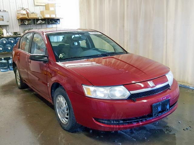 1G8AJ52F84Z118261 - 2004 SATURN ION LEVEL MAROON photo 1