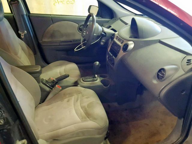 1G8AJ52F84Z118261 - 2004 SATURN ION LEVEL MAROON photo 5