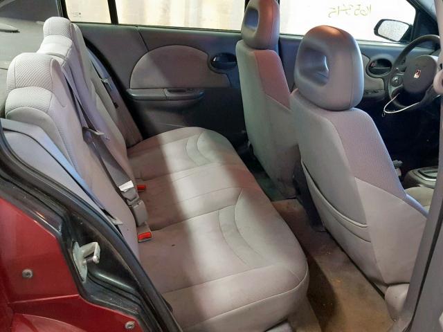 1G8AJ52F84Z118261 - 2004 SATURN ION LEVEL MAROON photo 6