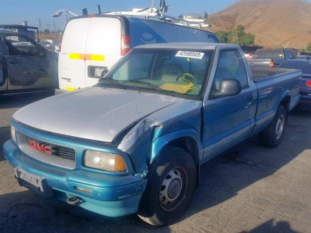 1GTDT14W4T8508765 - 1996 GMC SONOMA TWO TONE photo 2