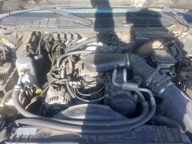 1GTDT14W4T8508765 - 1996 GMC SONOMA TWO TONE photo 7