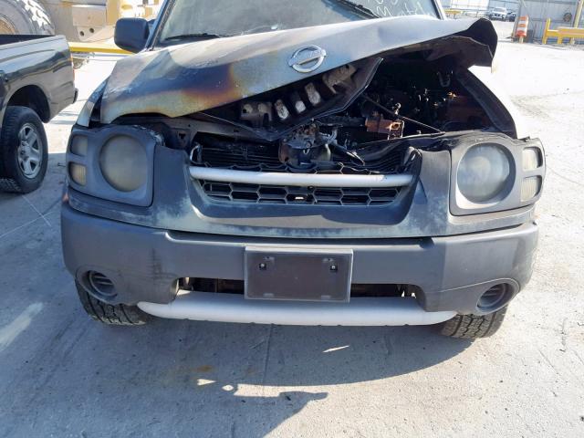 5N1ED28T62C584244 - 2002 NISSAN XTERRA XE SILVER photo 9