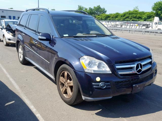 4JGBF71E58A316098 - 2008 MERCEDES-BENZ GL 450 4MA BLUE photo 1