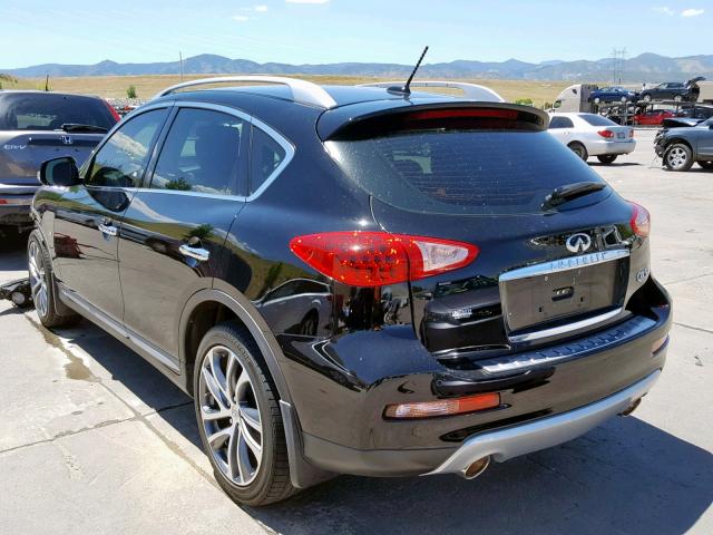 JN1BJ0RR9HM400251 - 2017 INFINITI QX50 BLACK photo 3