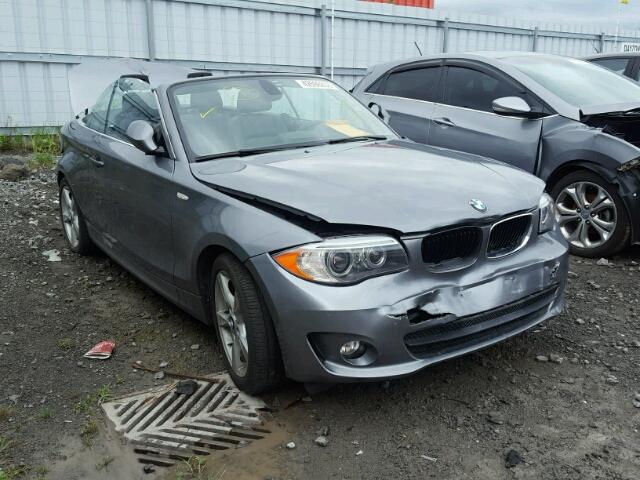 WBAUL7C59CVM83632 - 2012 BMW 128 I GRAY photo 1