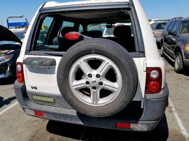 SALNM22263A268224 - 2003 LAND ROVER FREELANDER WHITE photo 9