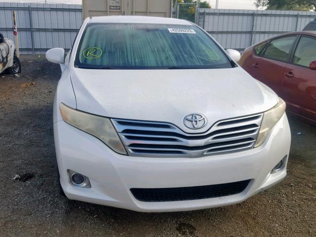 4T3ZE11AX9U008444 - 2009 TOYOTA VENZA WHITE photo 9