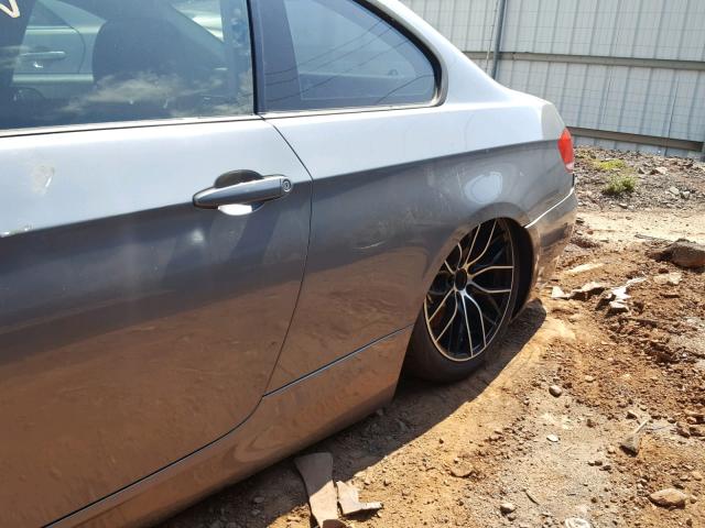 WBAWC73599E063791 - 2009 BMW 335 XI GRAY photo 9