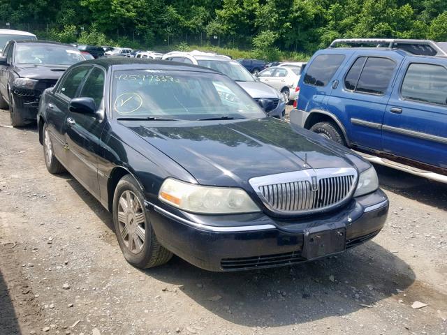 1LNHM81W24Y623616 - 2004 LINCOLN TOWN CAR E BLACK photo 1