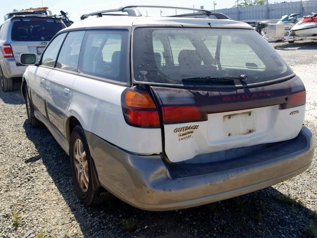 4S3BH6866Y7668773 - 2000 SUBARU LEGACY OUT WHITE photo 3