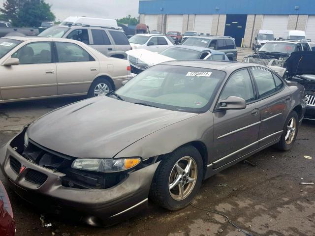 1G2WP52K63F130680 - 2003 PONTIAC GRAND PRIX BROWN photo 2