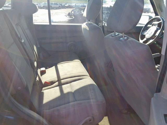 1J8HG48P37C671610 - 2007 JEEP COMMANDER BLACK photo 6