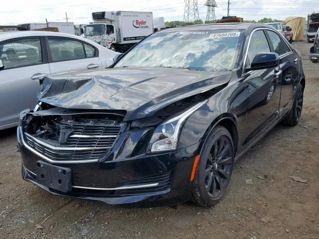 1G6AG5RX2H0178665 - 2017 CADILLAC ATS BLACK photo 2