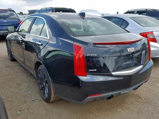 1G6AG5RX2H0178665 - 2017 CADILLAC ATS BLACK photo 3