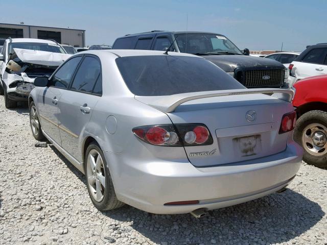 1YVHP80C575M39824 - 2007 MAZDA MAZDA6 SILVER photo 3