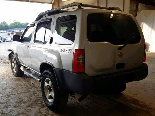 5N1ED28Y02C510653 - 2002 NISSAN XTERRA XE SILVER photo 3