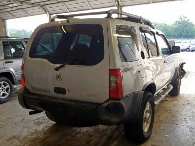 5N1ED28Y02C510653 - 2002 NISSAN XTERRA XE SILVER photo 4