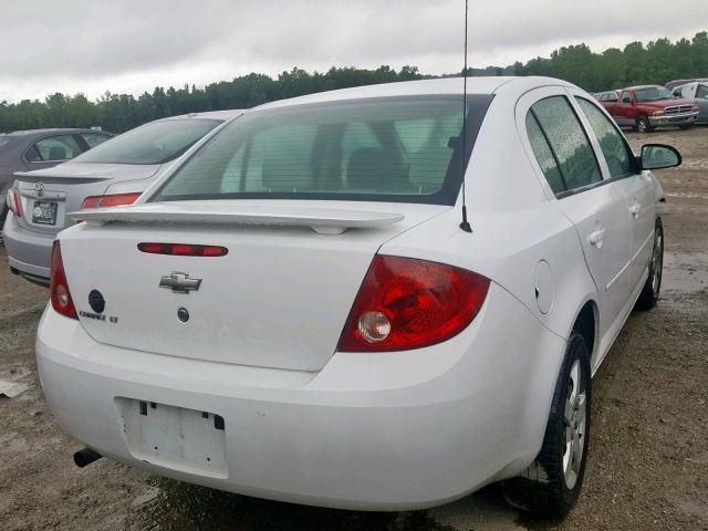 1G1AL55F977257089 - 2007 CHEVROLET COBALT LT WHITE photo 4