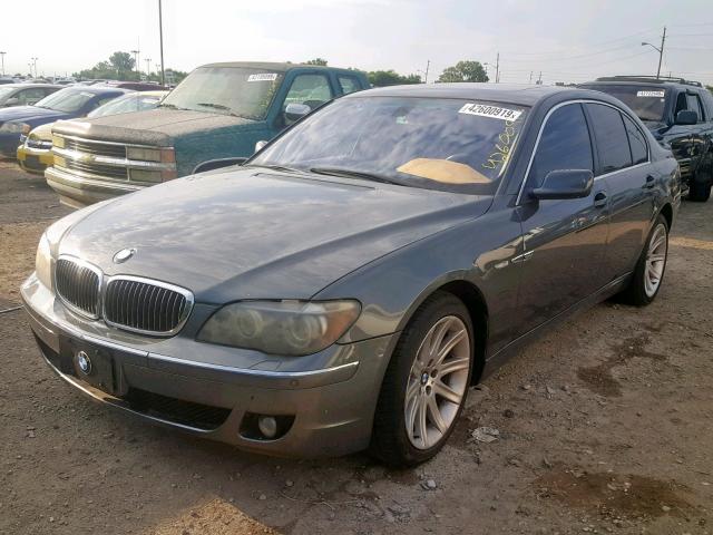 WBAHL83526DT02162 - 2006 BMW 750 I GRAY photo 2