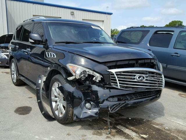 JN8AZ2NE1B9007326 - 2011 INFINITI QX56 BLACK photo 1