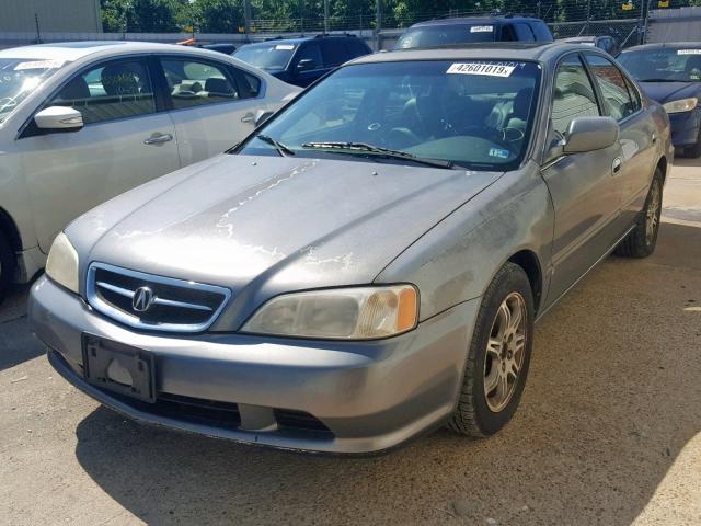 19UUA5664YA022243 - 2000 ACURA 3.2TL GRAY photo 2