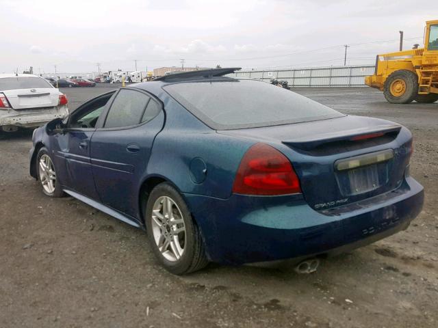 2G2WR554661164184 - 2006 PONTIAC GRAND PRIX GREEN photo 3