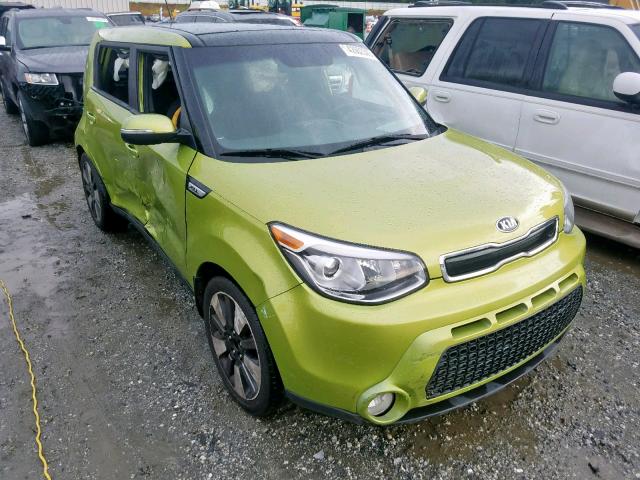 KNDJX3A57F7761734 - 2015 KIA SOUL ! Yaşıl foto 1