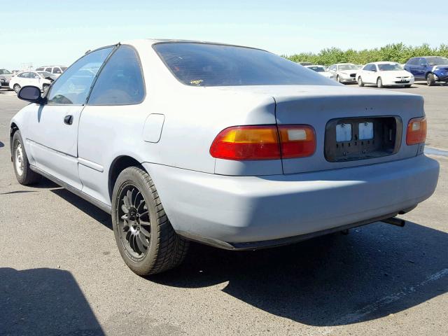 2HGEJ2226RH501126 - 1994 HONDA CIVIC DX SILVER photo 3