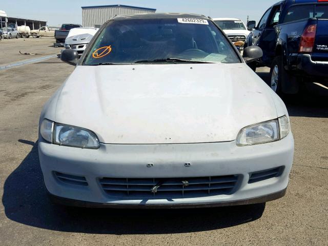 2HGEJ2226RH501126 - 1994 HONDA CIVIC DX SILVER photo 9