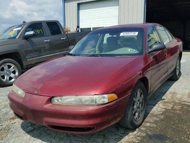 1G3WH52H51F268169 - 2001 OLDSMOBILE INTRIGUE G BURGUNDY photo 2