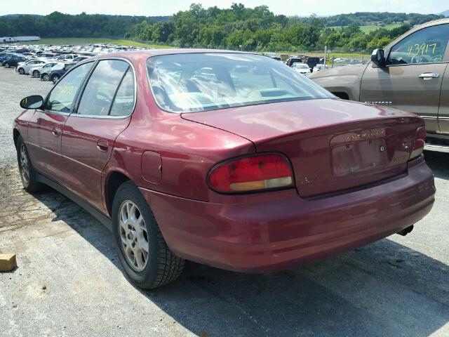 1G3WH52H51F268169 - 2001 OLDSMOBILE INTRIGUE G BURGUNDY photo 3