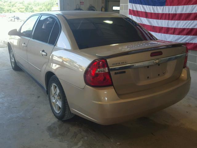 1G1ZT54875F286602 - 2005 CHEVROLET MALIBU LS 金色 照片 3
